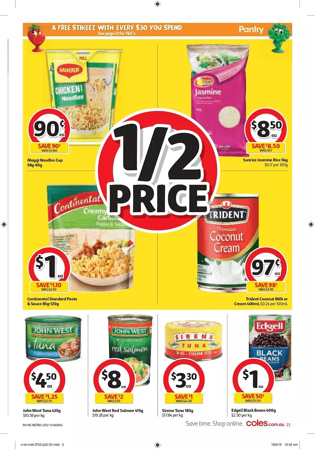 Coles 2月27-3月5日折扣，麦片、松饼粉、咖啡都半价！ - 23