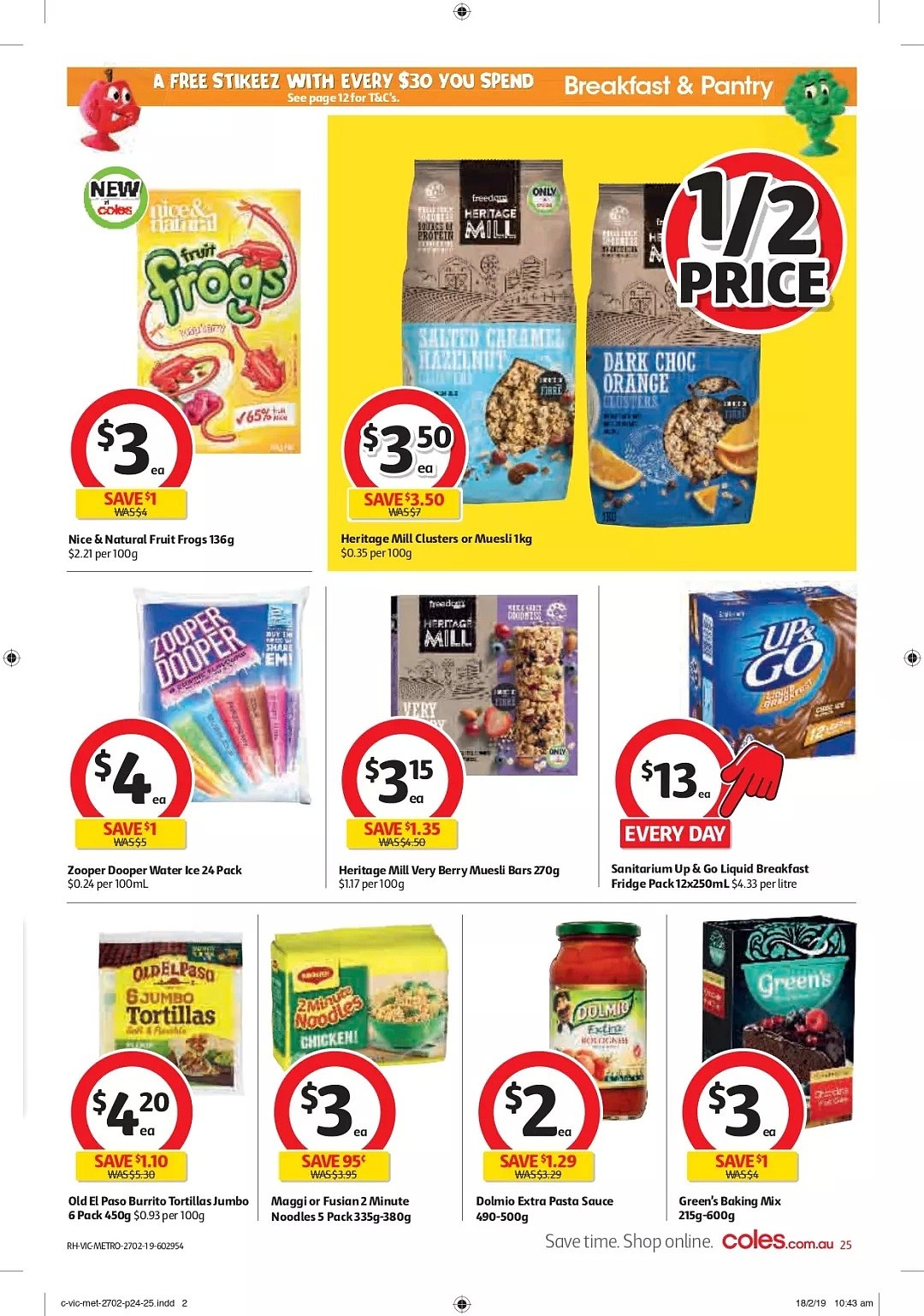 Coles 2月27-3月5日折扣，麦片、松饼粉、咖啡都半价！ - 25