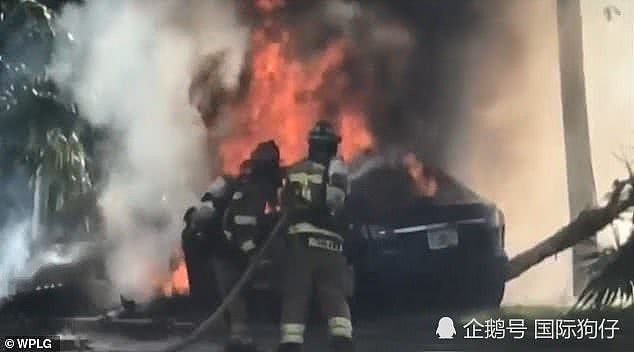 特斯拉再出事！行驶失控撞树起火，司机被活活烧死（组图） - 9