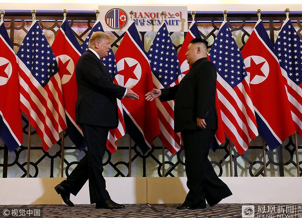 历史一刻！特朗普与金正恩在越南再次会晤，微笑握手（组图） - 8