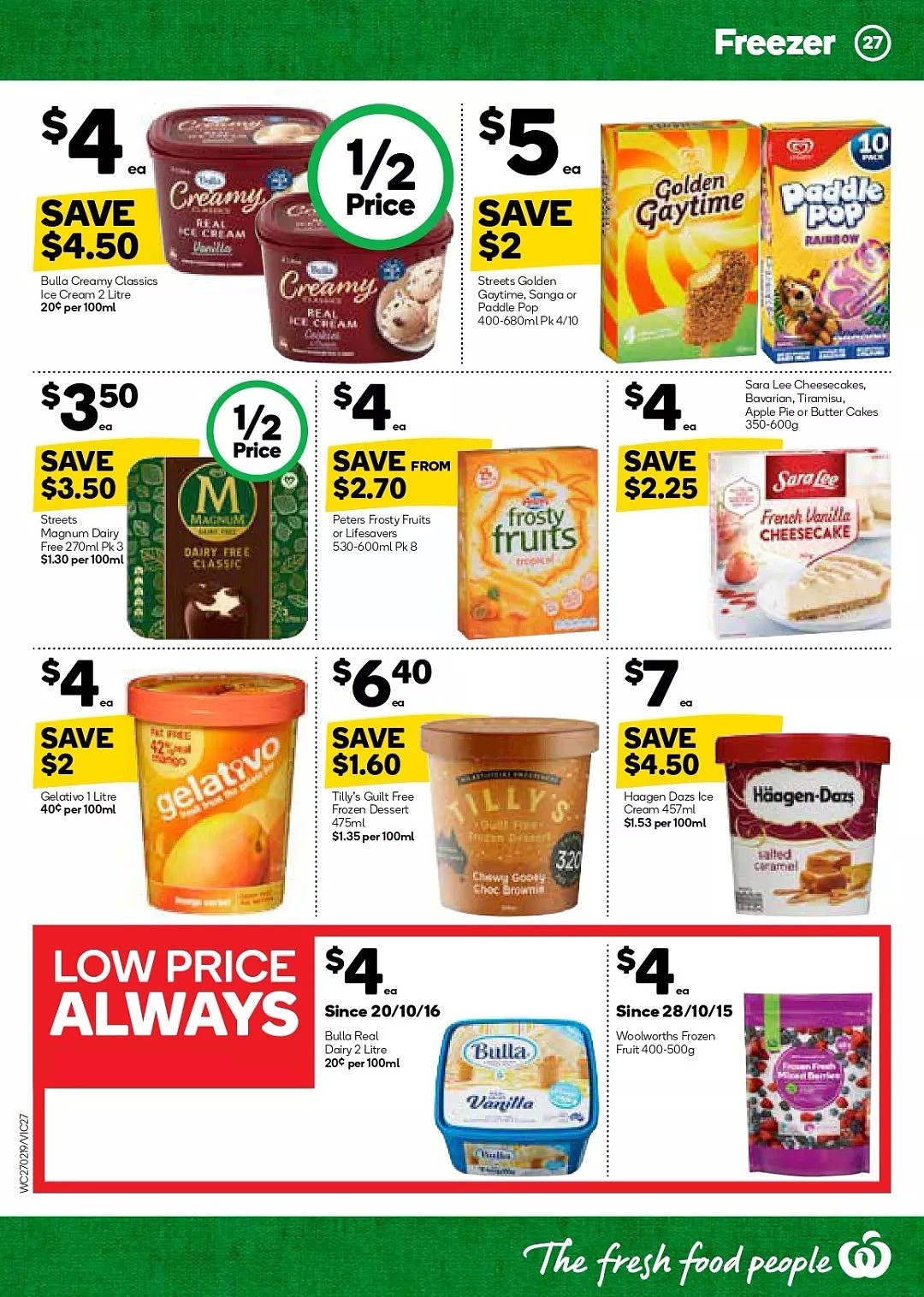 Woolworths 2月27日—3月5折扣，披萨、Loacker巧克力饼干半价 - 27