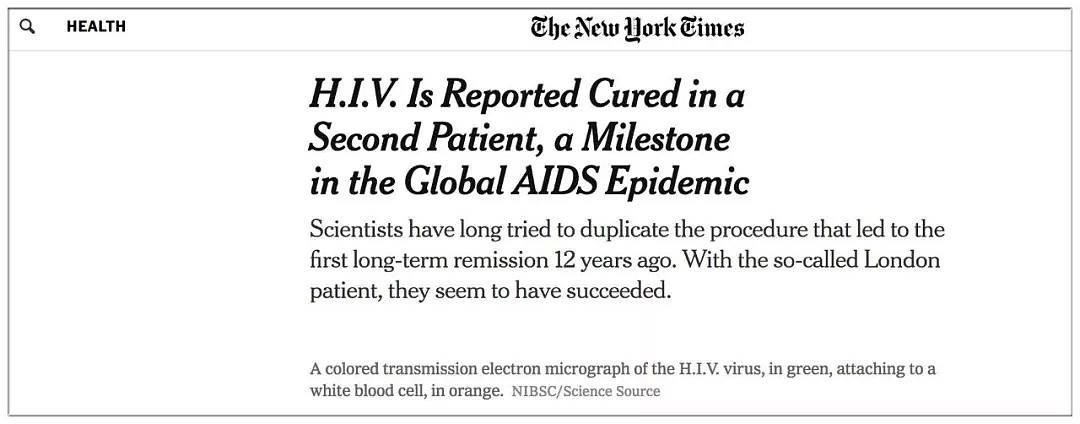 艾滋病有救了？世界上第二例治愈者或将出现！3700万人的曙光来了（组图） - 3