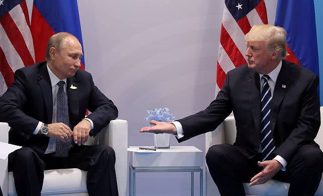 俄罗斯总统普京与美国总统特朗普