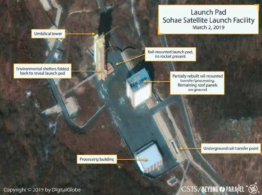 朝鲜开始重建火箭试验场地，美媒：一个负面信号（图） - 1