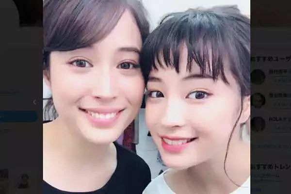 日本女星分享和姐姐的合影引无数网友围观！这都是什么神仙颜值…