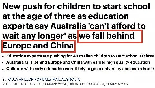 残酷的现实！澳洲近一半孩子落后欧洲和中国的孩子！再不做这件事就晚了... - 7