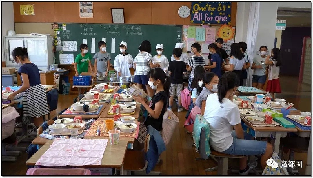 震撼！日本学生午餐全流程 简直让中国汗颜（视频/组图） - 19