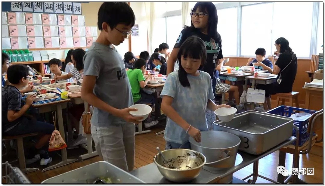 震撼！日本学生午餐全流程 简直让中国汗颜（视频/组图） - 63