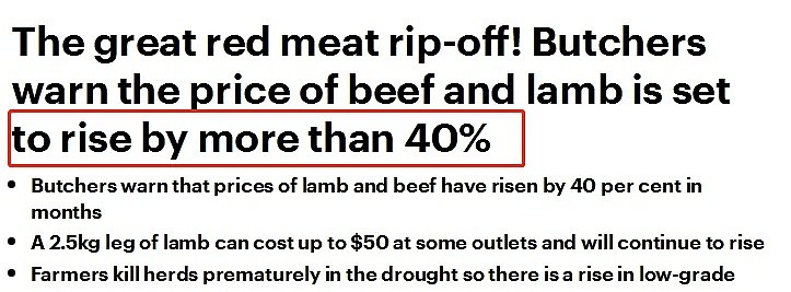 澳洲牛羊肉价格暴涨40%！这下穷的肉也吃不起了 - 4