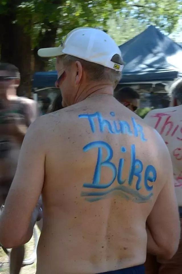 【多图实拍】百人“裸体”在墨尔本City骑单车！放飞啦，墨尔本 - 6