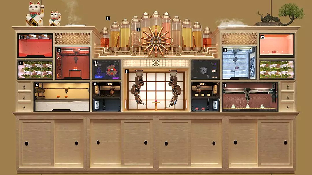 日本开了家黑科技寿司店，吃之前 要先验尿…（组图） - 10