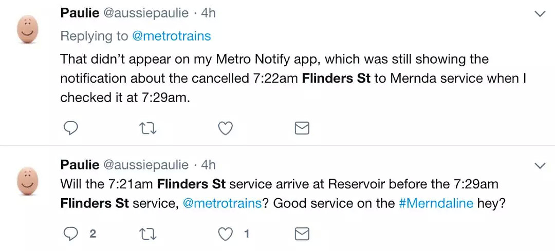 Flinders车站电缆冒烟多线路延误！网友神吐槽：火车晚点和“渣男”无差（组图） - 9