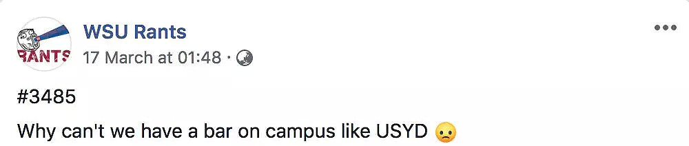 FB上澳各大学吐槽号，连教授都来吐槽？！看看你的大学都被吐槽了啥！ - 16