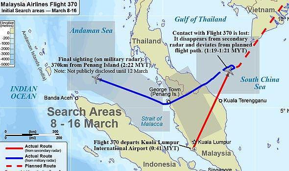 MH370在海底？越南钻塔工人称曾见马航一边燃烧，一边坠海中