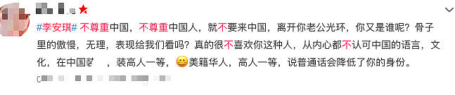 李小鹏妻子“中文十级”却假装不会中文，曾在采访中称讨厌中国？（组图） - 10
