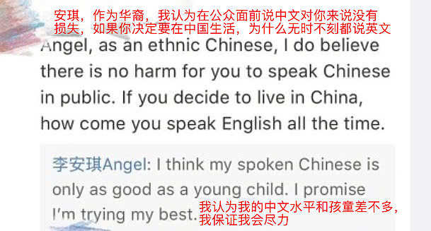 李小鹏妻子“中文十级”却假装不会中文，曾在采访中称讨厌中国？（组图） - 13