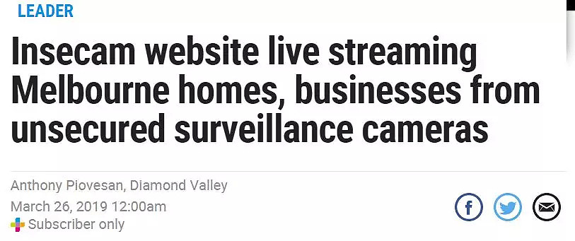 墨尔本人24小时生活隐私完全被自家摄像头直播！家里惨变直播间 - 5