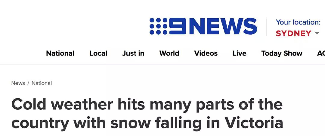 -4℃！澳洲遭冷空气侵袭，暴雪、妖风席卷！大悉尼一夜入冬！（组图） - 16