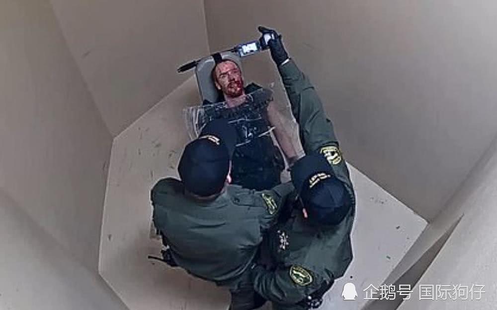 精神病囚犯遭8名美国狱警围殴视频曝光，官员曾试图阻止公开（视频/组图） - 10