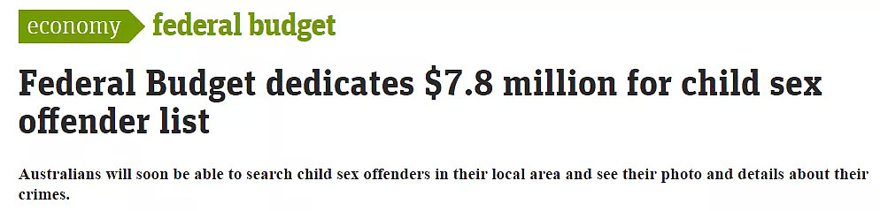 儿童性侵犯可能就在你身边！全澳近2万名恋童癖罪犯，警察难以及时监管... - 33