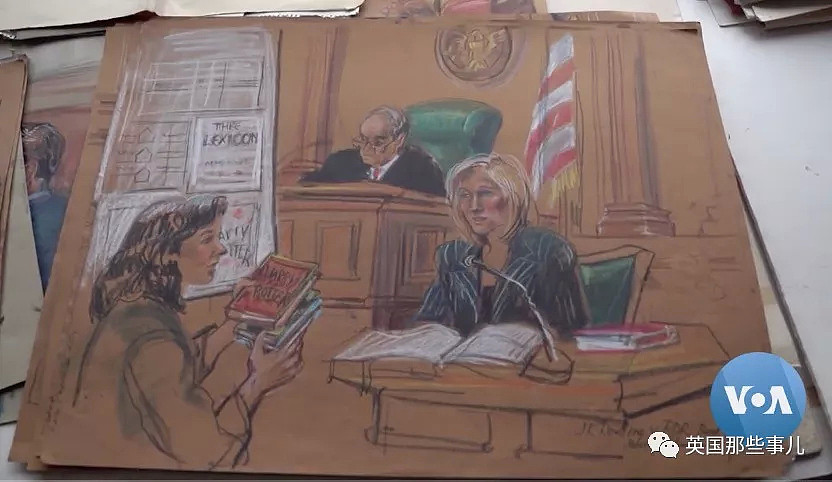 法庭上专为受审罪犯画像，她大概是世界上最紧张的画师…（组图） - 2