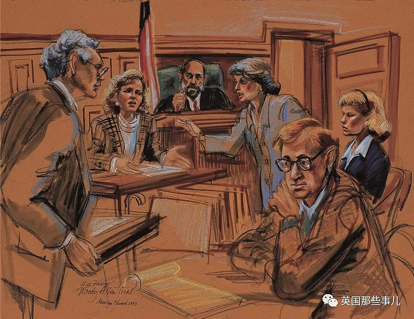 法庭上专为受审罪犯画像，她大概是世界上最紧张的画师…（组图） - 17