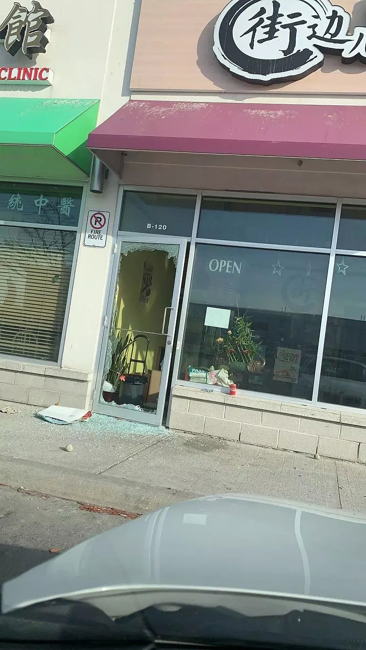 加拿大上周十多家中餐馆被砸抢 3条街被扫荡（组图） - 4