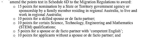 【移民新政】偏远地区签证细节公布！技术移民EOI符合这些条件可加分，附信为重要提示 - 3
