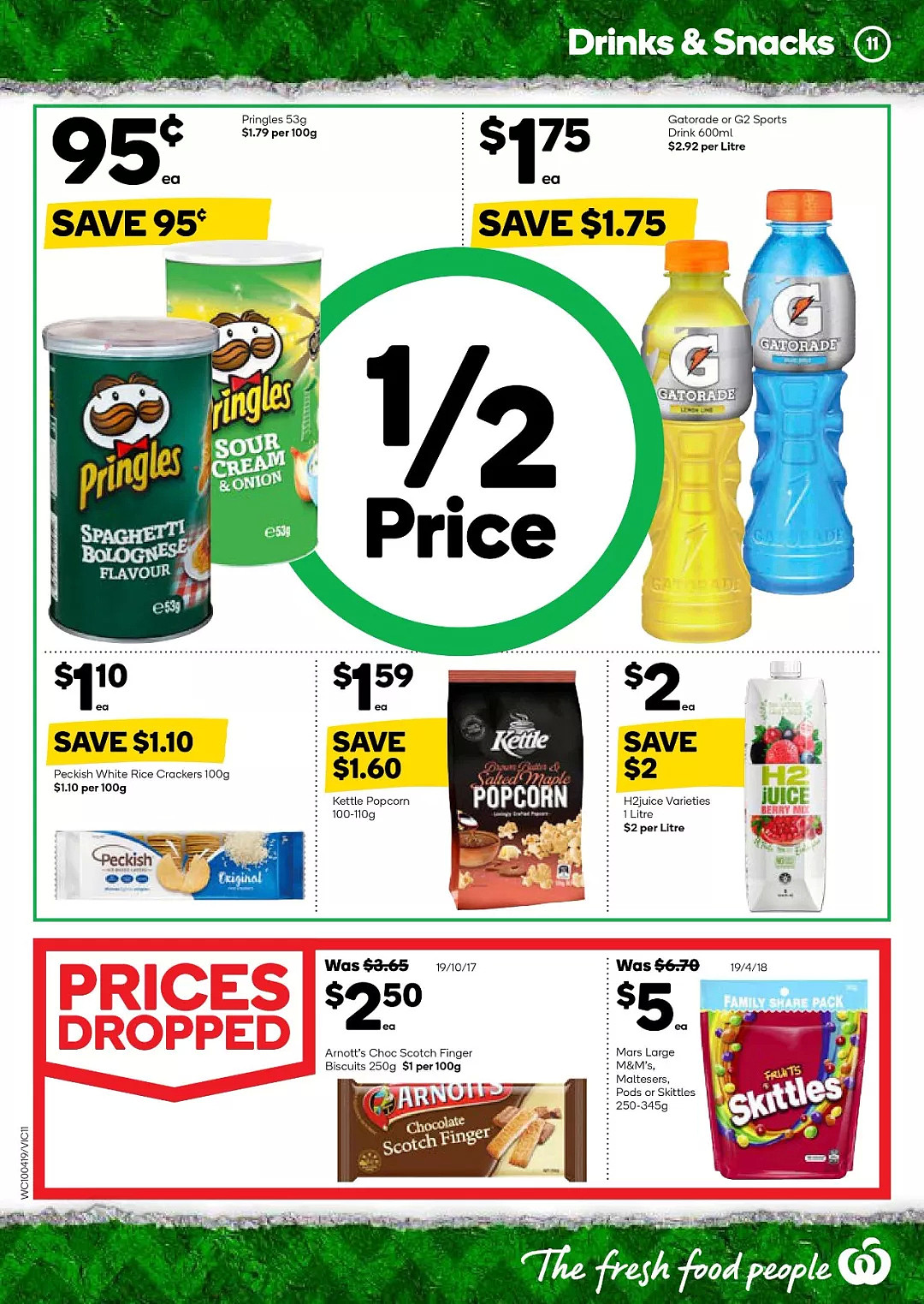 Woolworths 4月10日-4月16日折扣，虾肉沙拉半价 - 11