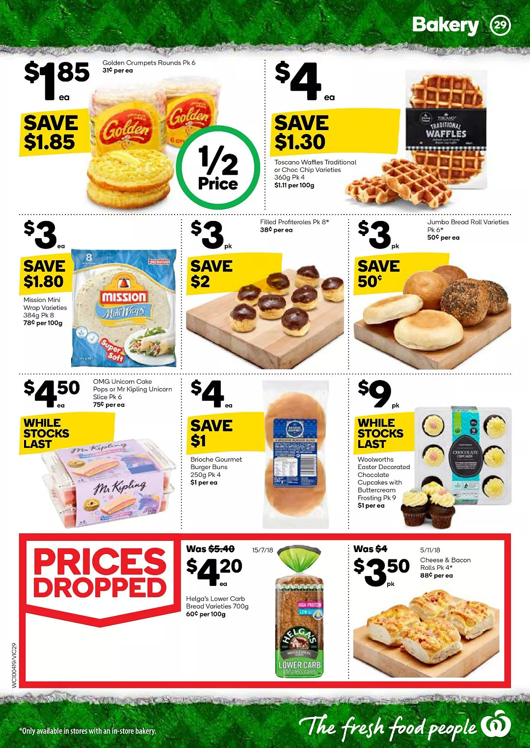 Woolworths 4月10日-4月16日折扣，虾肉沙拉半价 - 27