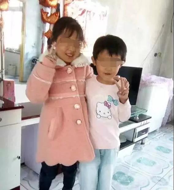 7岁女孩姜媛媛和宫馨怡。图片来源：“新文化报”微信号