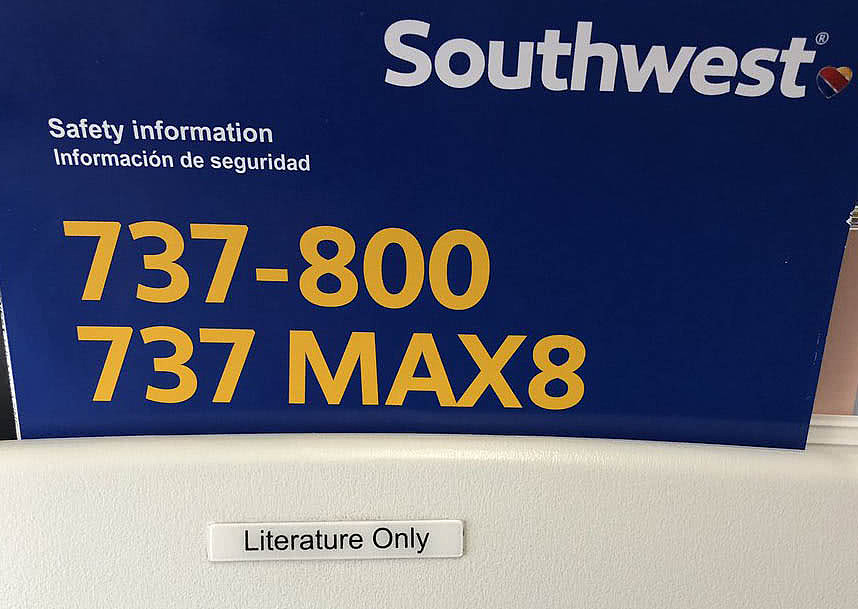 上飞机发现“波音737Max”，美国乘客们吓死了（组图） - 1