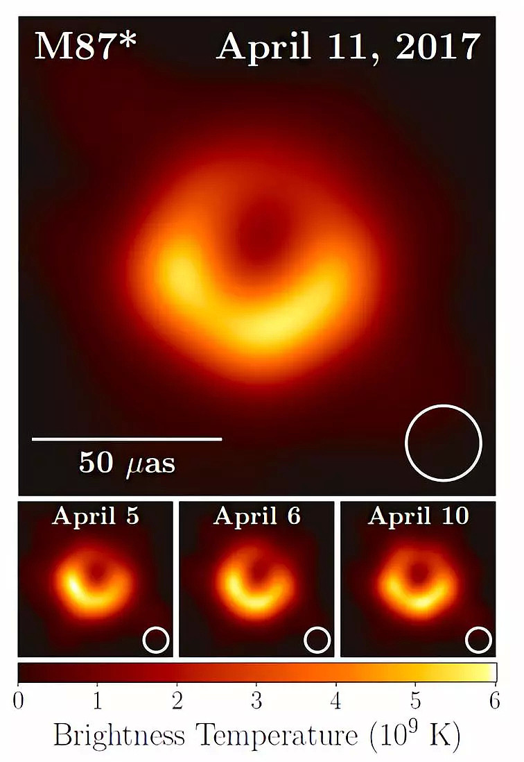 史上首张黑洞照片公布：为这一天，人类等了百年（组图） - 2
