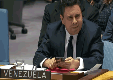 彭斯要求联合国驱逐委内瑞拉代表 遭中俄批驳（组图） - 2