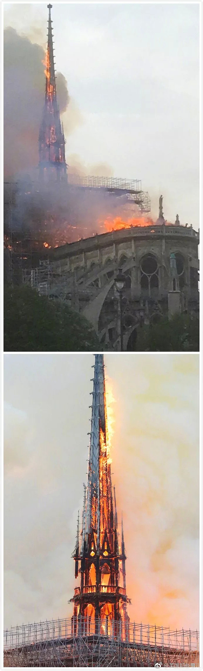 突发！巴黎圣母院大火！800年古迹被焚毁，全人类最伤心的一天…（视频/组图） - 28