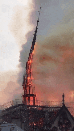 万幸！巴黎圣母院起火垮塌，但已抢救下主体结构！（视频/组图） - 5