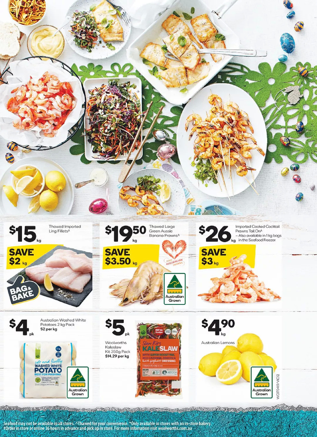 Woolworths 4月17日-23日折扣，油、饮料零食、复活节食品半价（组图） - 12