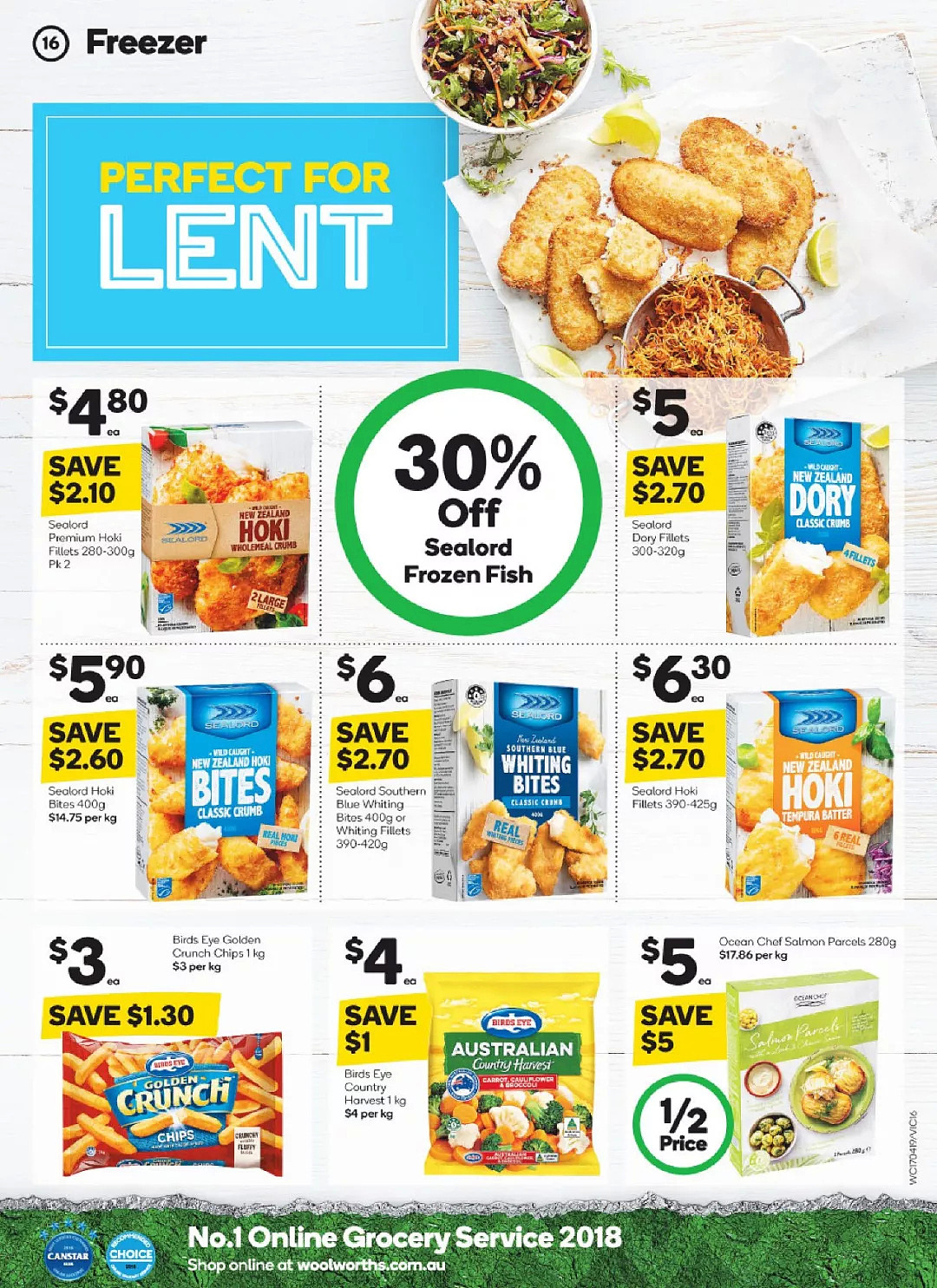 Woolworths 4月17日-23日折扣，油、饮料零食、复活节食品半价（组图） - 16