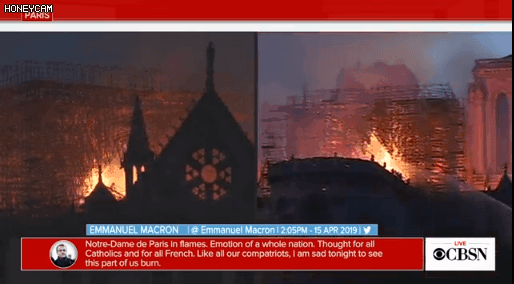 巴黎圣母院起火原因或为电线短路！民众跪地哭泣，久久不肯离去（视频/组图） - 6