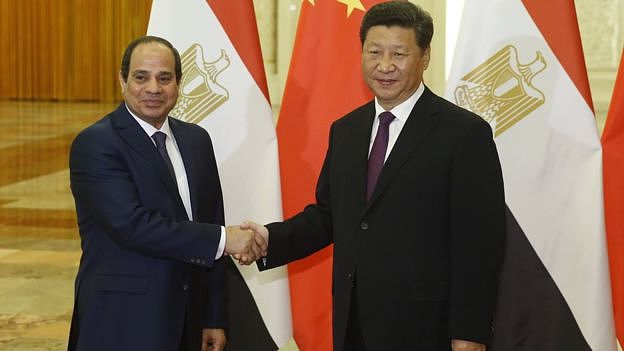 塞西去年访华获习近平接见，埃及在塞西的领导下仍然与中国保持紧密的双边关系，包括投资。