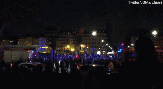 “人链”抢救！巴黎圣母院文物幸免于大火（视频/组图） - 11