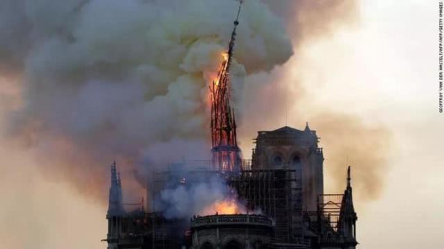 ISIS宣布对巴黎圣母院大火负责！网上制作恐怖海报庆祝，称其为报应及惩罚（组图） - 3