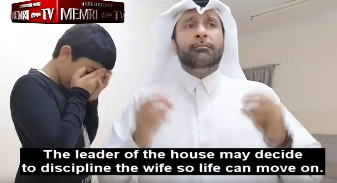 教男人如何殴打惩罚妻子，这个视频引起争议无数…（视频/组图） - 2