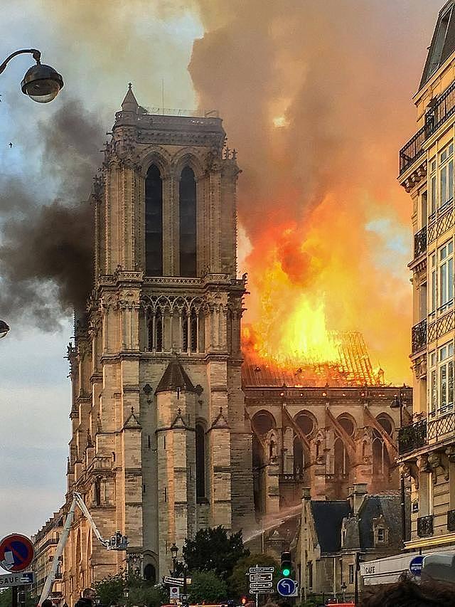 巴黎圣母院失火后富豪拼捐款，24小时筹款53亿，库克只发一推特