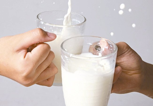 牛奶。 联合报系资料照片