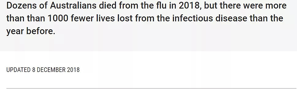 警惕！属于澳洲的紧急时刻到了！全澳即将进入流感季，病毒致死案例频发，这一次，只有疫苗可以救你的命！ - 10