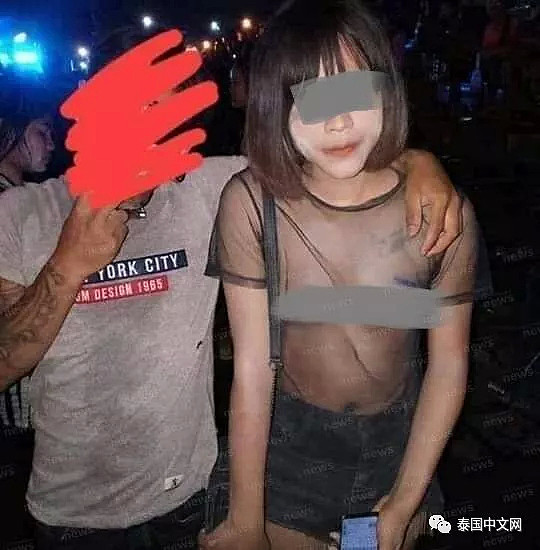 少女在泰国泼水节中故意裸露胸部，被警方逮捕（组图） - 1
