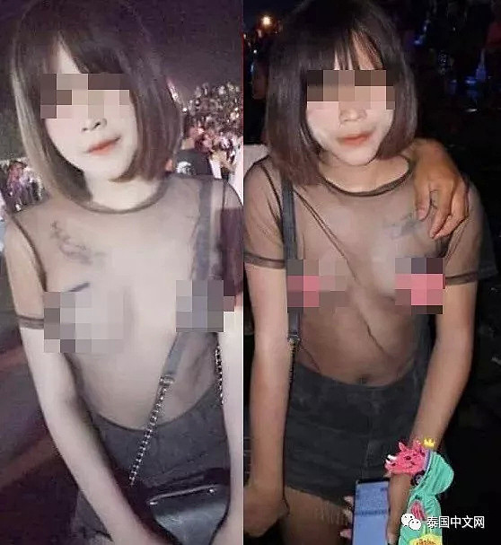 少女在泰国泼水节中故意裸露胸部，被警方逮捕（组图） - 4