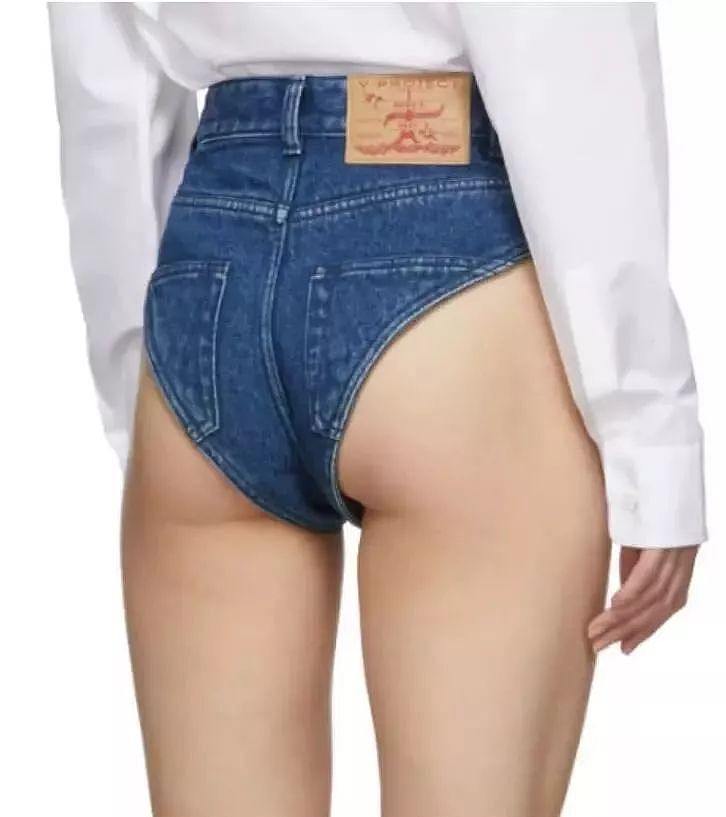 最短牛仔三角裤售价410美金 网友：穿上它你就是最骚的（组图） - 2