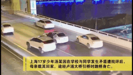 上海17岁男孩跳桥视频曝光！而这背后还有一连串的可怕数据…父母们，扎心了...（视频/组图） - 1